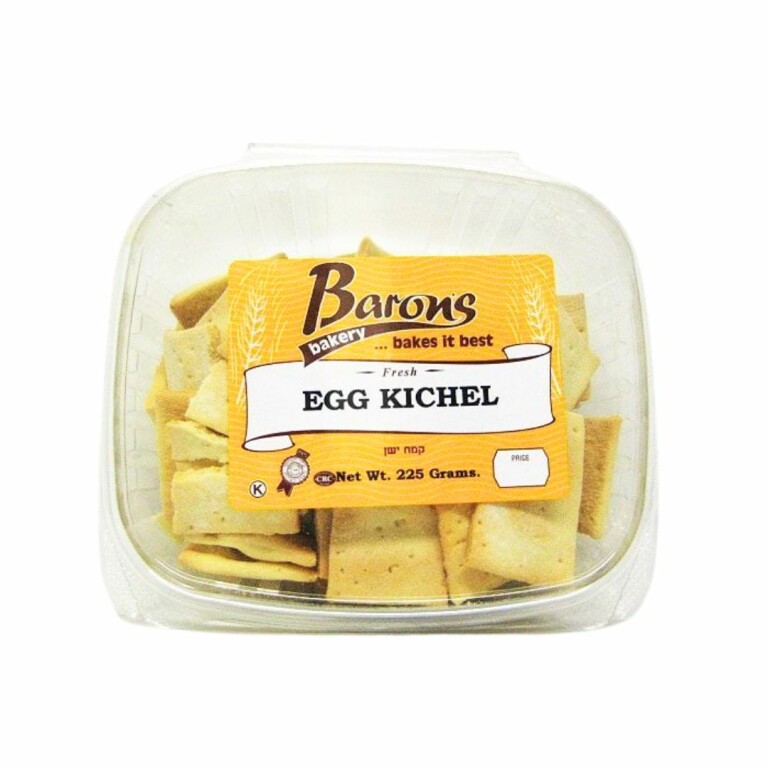 Barons Egg Kichels, crispy and fluffy kosher pastries, perfect for breakfast, brunch, or snacks