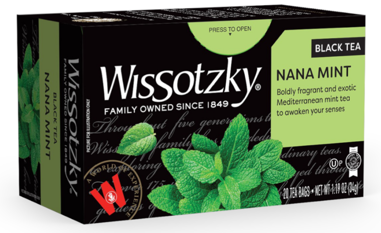 Wissotzky Nana Mint Black Tea